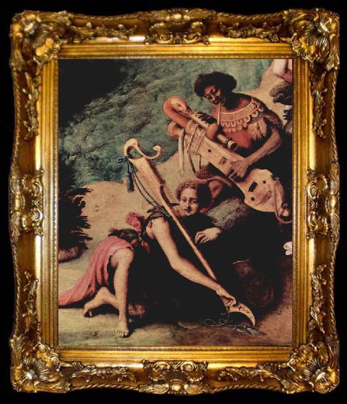 framed  Piero di Cosimo Perseus befreit Andromeda, ta009-2